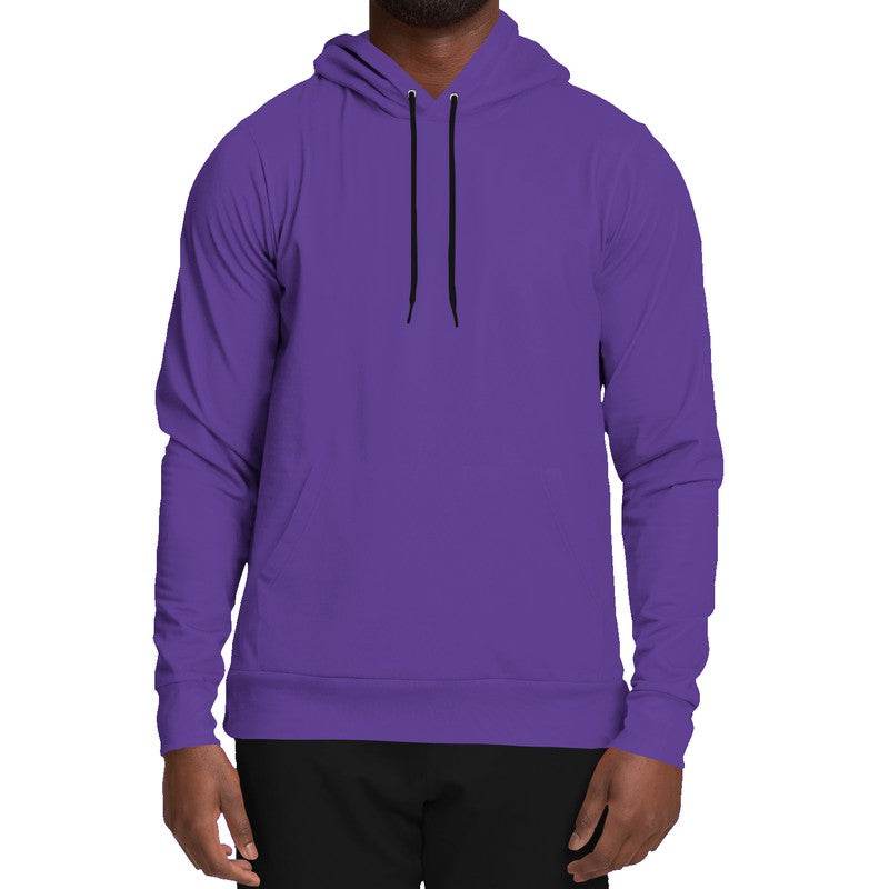 Medium Clear Purple Hoodie (PU-CL-ME) - Man Front