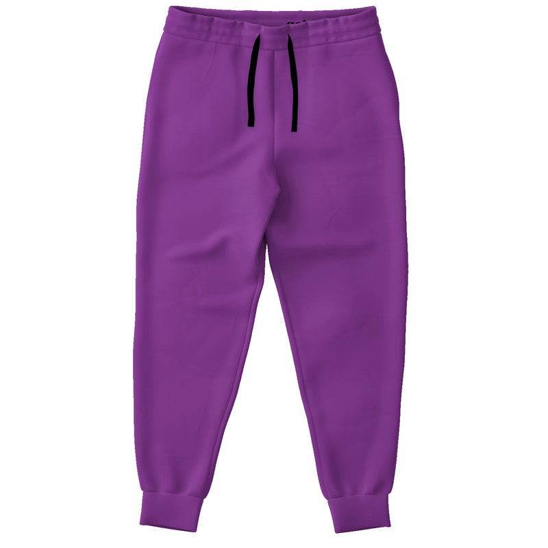 Medium Clear Purple Joggers (MPU1-CL-ME) - Front