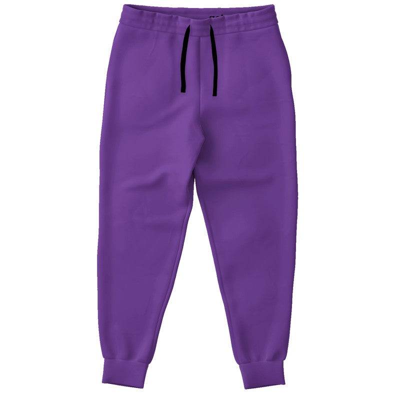 Medium Clear Purple Joggers (MPU3-CL-ME) - Front