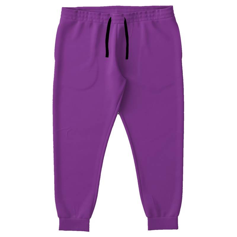 Medium Clear Purple Joggers PLUS (MPU1-CL-ME) - Front PLUS