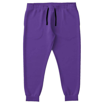 Medium Clear Purple Joggers PLUS (PU-CL-ME) - Front PLUS