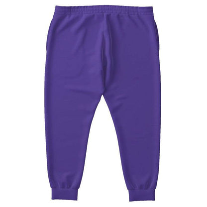 Medium Clear Purple Joggers PLUS (PUI1-CL-ME) - Back PLUS