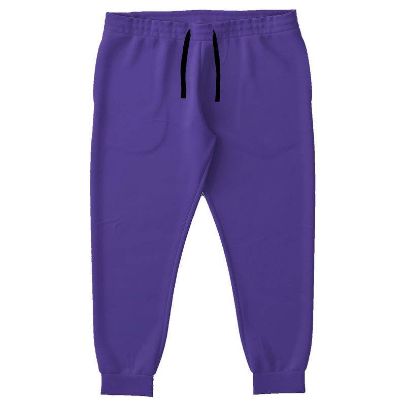 Medium Clear Purple Joggers PLUS (PUI1-CL-ME) - Front PLUS