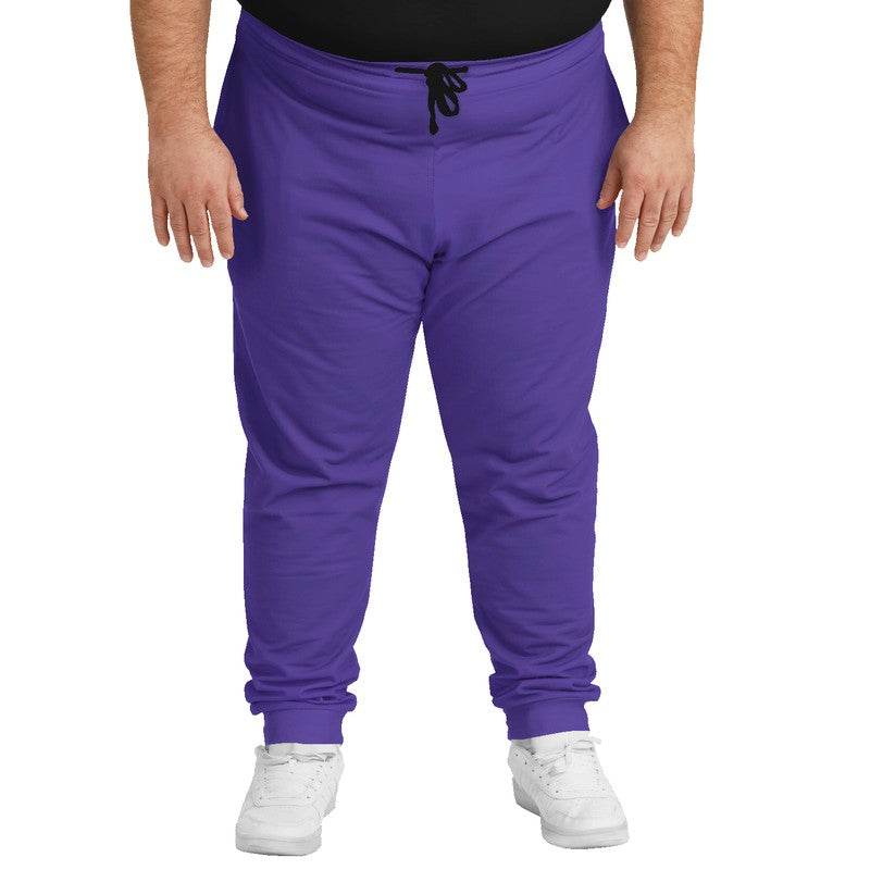 Medium Clear Purple Joggers PLUS (PUI1-CL-ME) - Man Front PLUS