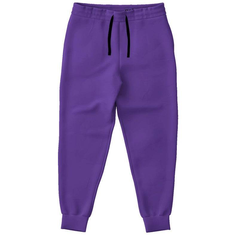 Medium Clear Purple Joggers (PU-CL-ME) - Front