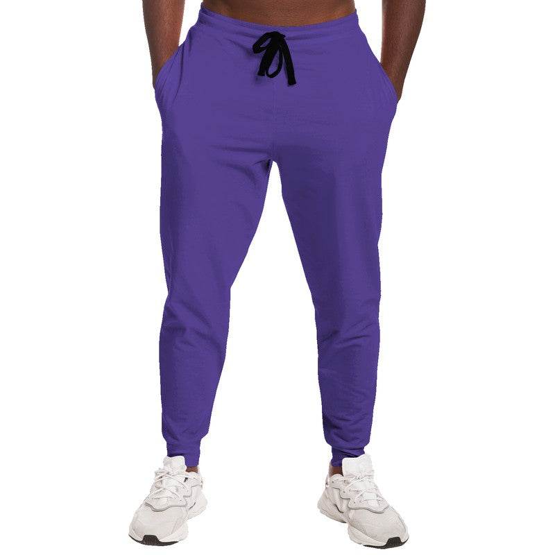 Medium Clear Purple Joggers (PUI1-CL-ME) - Man Front