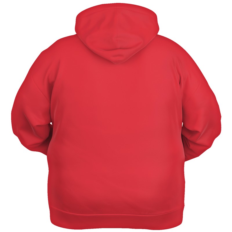 Medium Clear Red Hoodie PLUS (RPI1-CL-ME) - Ghost Back PLUS