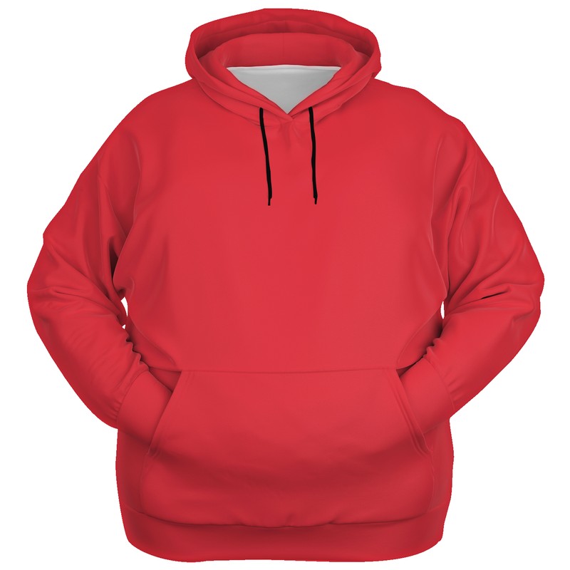 Medium Clear Red Hoodie PLUS (RPI1-CL-ME) - Ghost Front PLUS