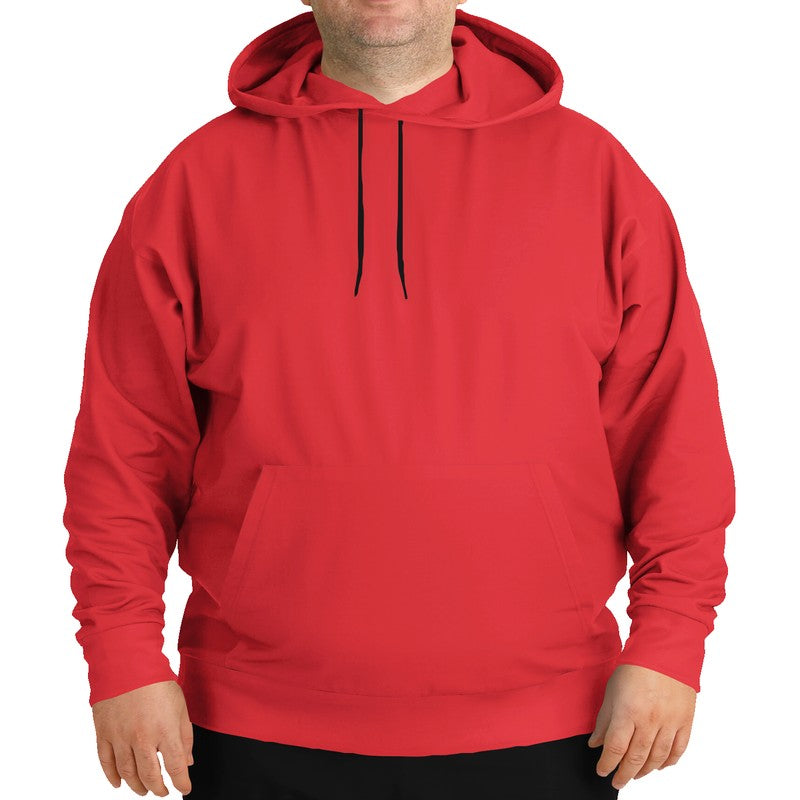 Medium Clear Red Hoodie PLUS (RPI1-CL-ME) - Man Front PLUS