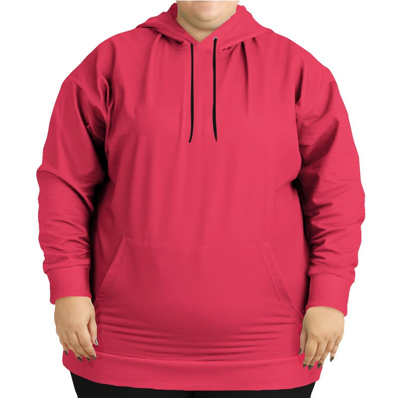 Medium Clear Red Hoodie PLUS (RPI2-CL-ME) - Woman Front PLUS