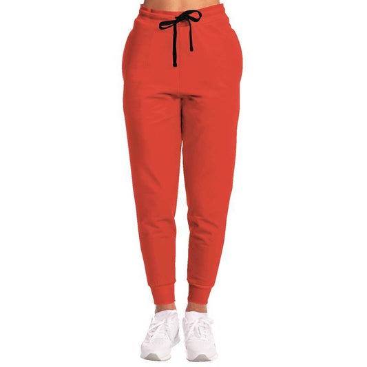 Medium Clear Red Joggers (R-CL-ME) - Woman Front