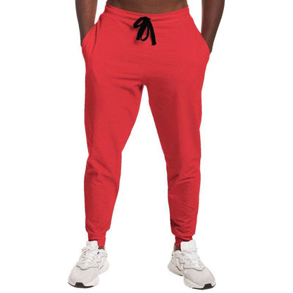 Medium Clear Red Joggers (RPI1-CL-ME) - Man Front