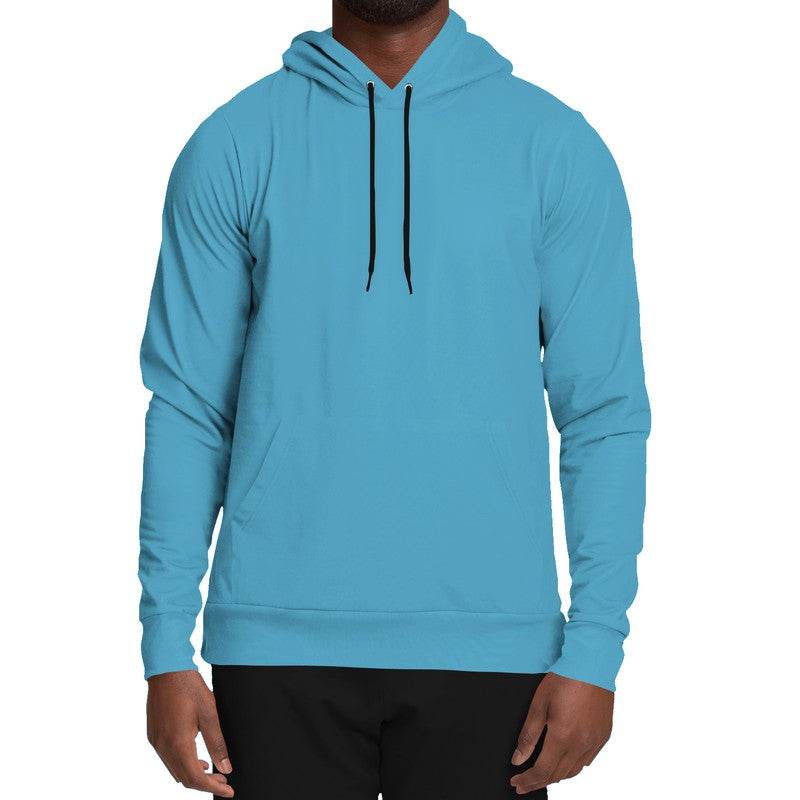 Medium Cyan Hoodie (BC2-ME-ME) - Man Front