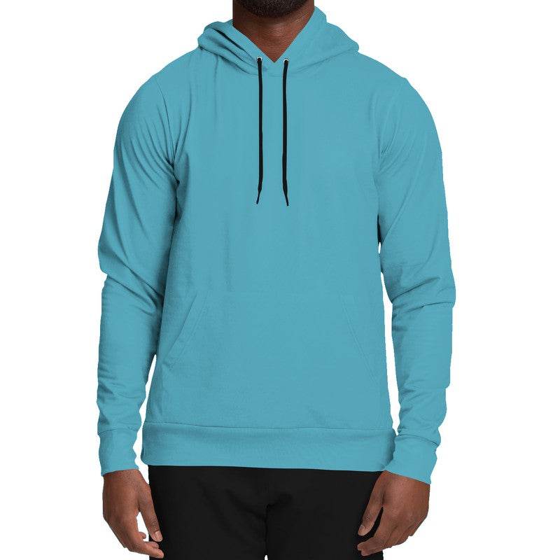 Medium Cyan Hoodie (BC3-ME-ME) - Man Front