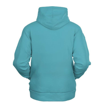 Medium Cyan Hoodie (C-ME-ME) - Ghost Back