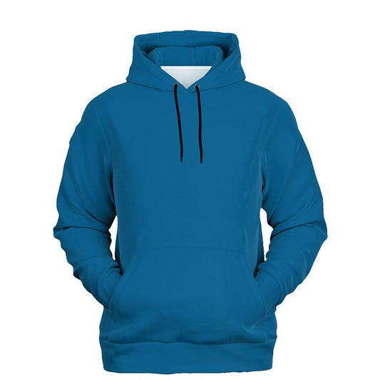 Medium Cyan Hoodie (C100M25Y0K45) - Ghost Front