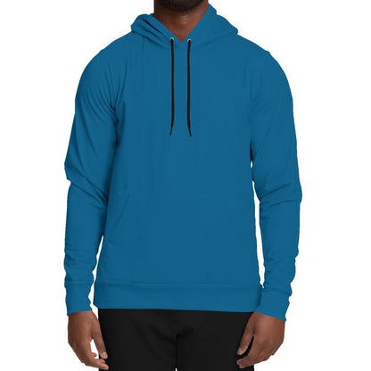 Medium Cyan Hoodie (C100M25Y0K45) - Man Front