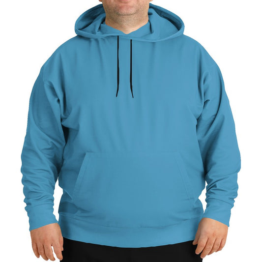 Medium Cyan Hoodie PLUS (BC1-ME-ME) - Man Front PLUS