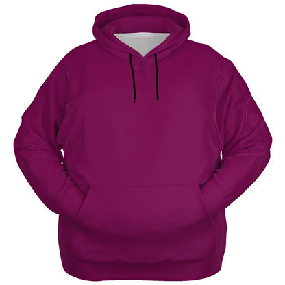 Medium Dark Magenta Hoodie (C12M100Y0K60) - Ghost Front PLUS