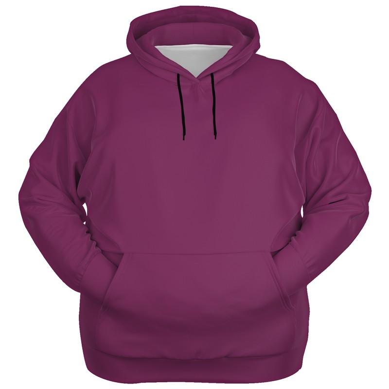 Medium Dark Midtone Magenta Hoodie (C10M80Y0K60) - Ghost Front PLUS