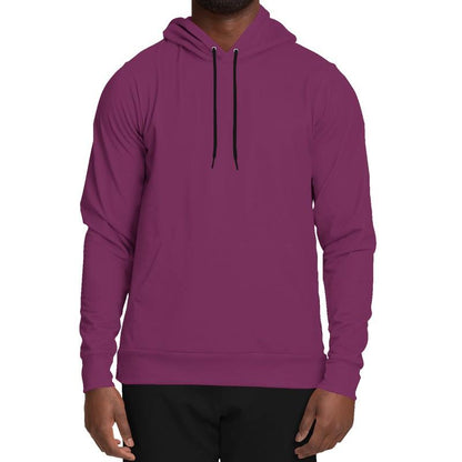 Medium Dark Midtone Magenta Hoodie (C10M80Y0K60) - Man Front