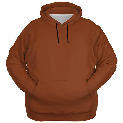 Medium Dark Midtone Orange Hoodie (C0M70Y80K60) - Ghost Front PLUS