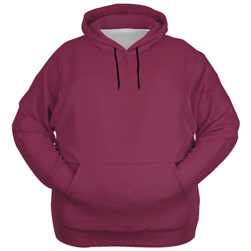 Medium Dark Midtone Pink Hoodie (C0M80Y20K60) - Ghost Front PLUS