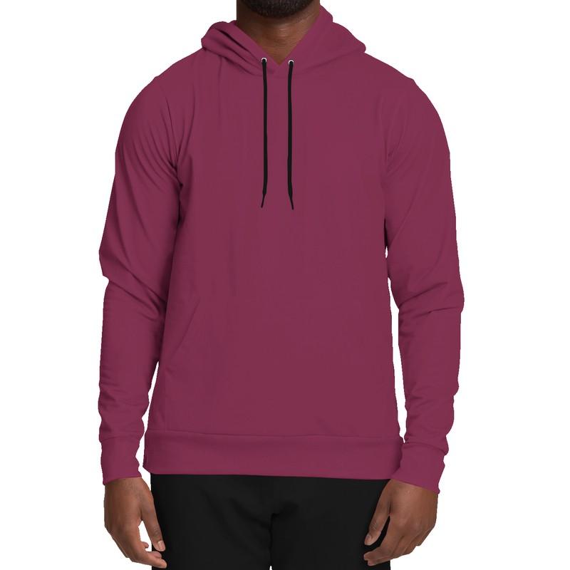 Medium Dark Midtone Pink Hoodie (C0M80Y20K60) - Man Front