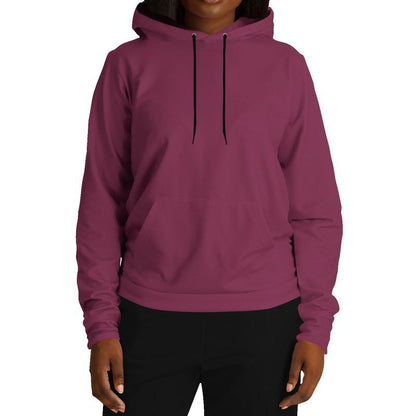 Medium Dark Midtone Pink Hoodie (C0M80Y20K60) - Woman Front