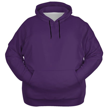 Medium Dark Midtone Violet Hoodie (C60M80Y0K60) - Ghost Front PLUS