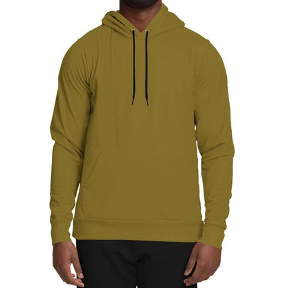 Medium Dark Midtone Yellow Hoodie (C0M20Y80K60) - Man Front