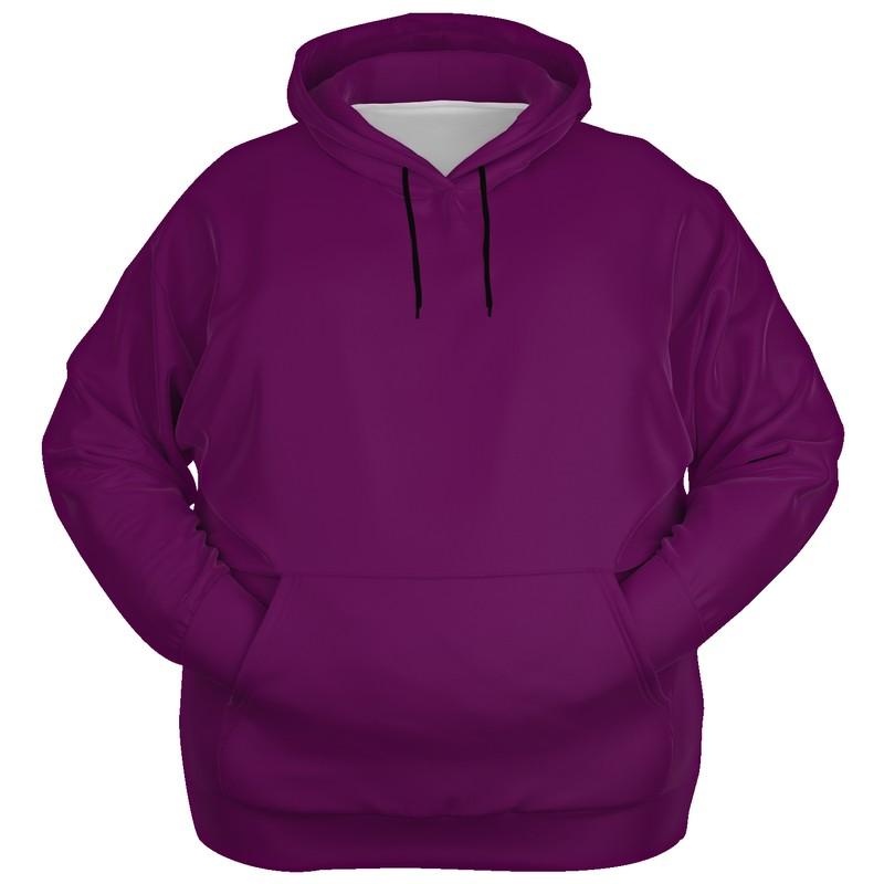 Medium Dark Purple Hoodie (C38M100Y0K60) - Ghost Front PLUS