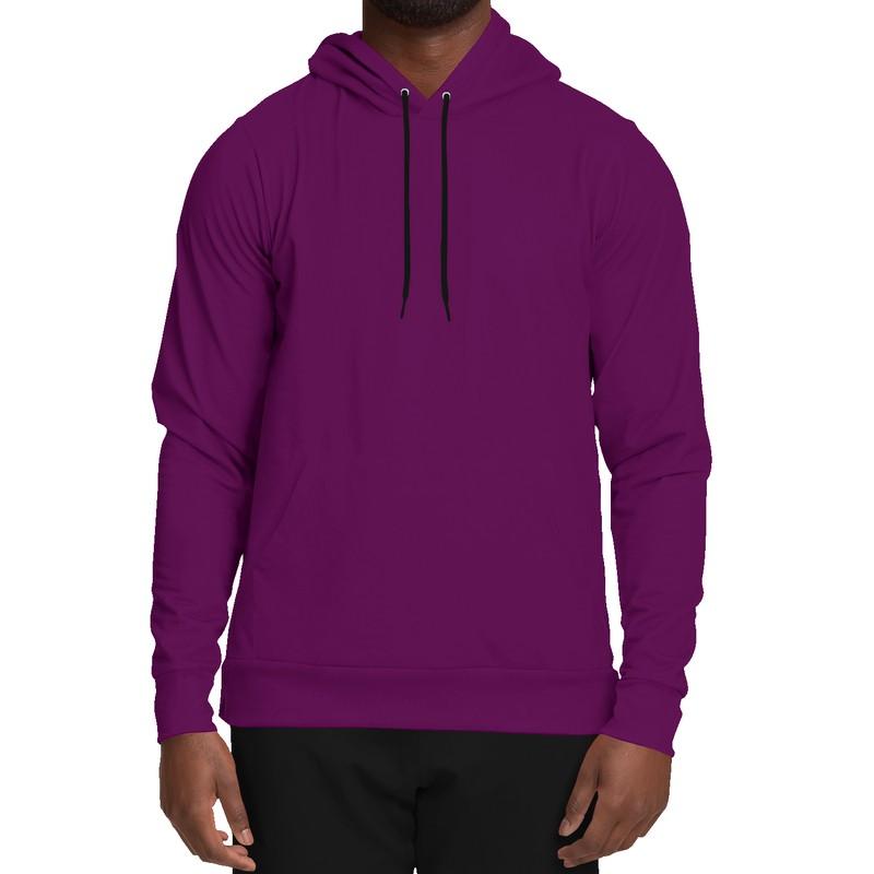 Medium Dark Purple Hoodie (C38M100Y0K60) - Man Front