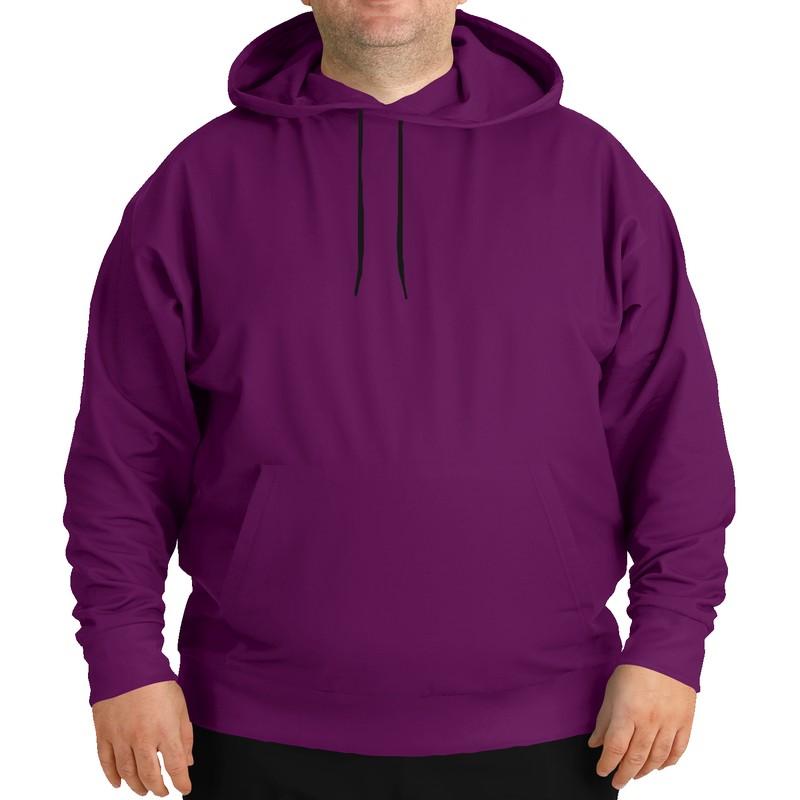 Medium Dark Purple Hoodie (C38M100Y0K60) - Man Front PLUS