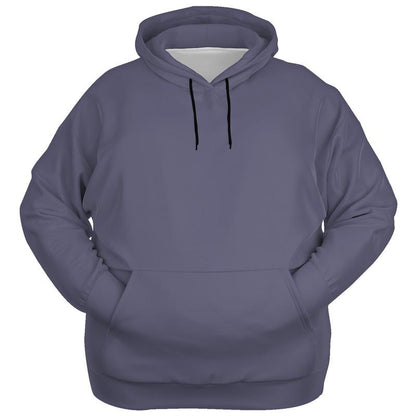 Medium Dark Shaded Blue Gray Hoodie (C30M30Y0K60) - Ghost Front PLUS