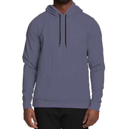 Medium Dark Shaded Blue Gray Hoodie (C30M30Y0K60) - Man Front