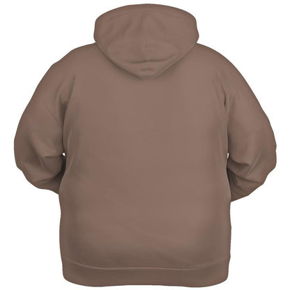 Medium Dark Shaded Orange Brown Hoodie (C0M22Y30K60) - Ghost Back PLUS