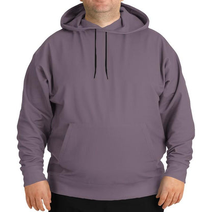 Medium Dark Shaded Purple Gray Hoodie (C8M30Y0K60) - Man Front PLUS