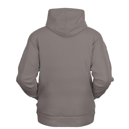 Medium Dark Shaded Red Brown Hoodie (C0M10Y10K60) - Ghost Back