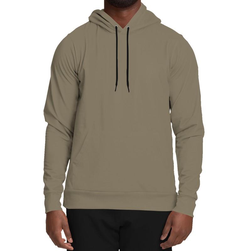 Medium Dark Shaded Yellow Brown Hoodie (C0M8Y30K60) - Man Front