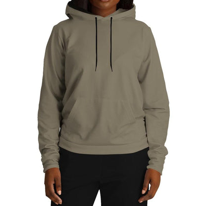 Medium Dark Shaded Yellow Brown Hoodie (C0M8Y30K60) - Woman Front