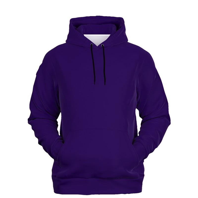 Medium Dark Violet Hoodie (C88M100Y0K60) - Ghost Front