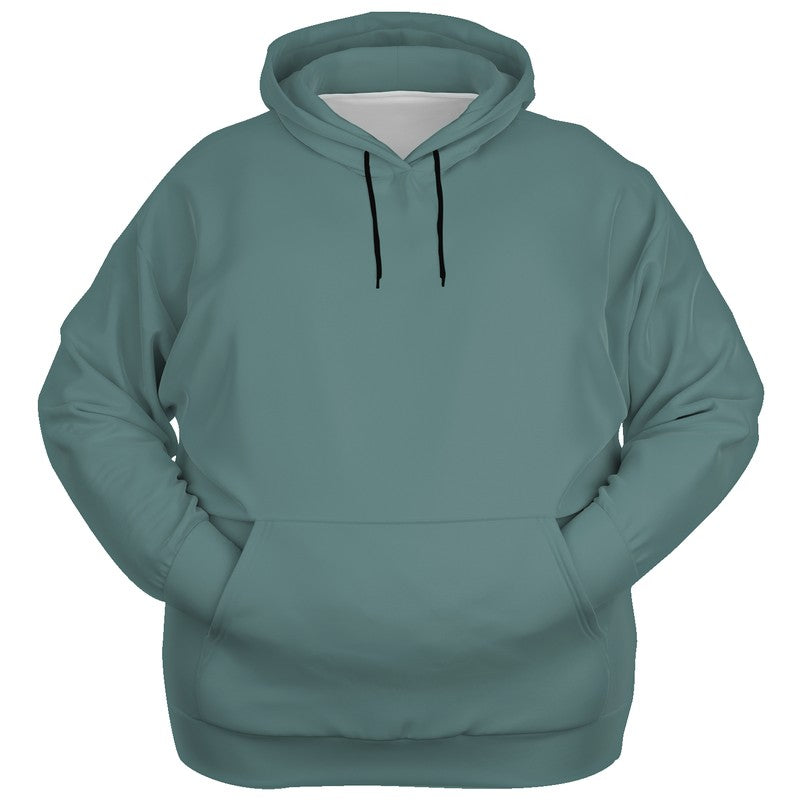 Medium Fully-Muted Blue-Green Hoodie PLUS (CBG2-FM-ME) - Ghost Front PLUS