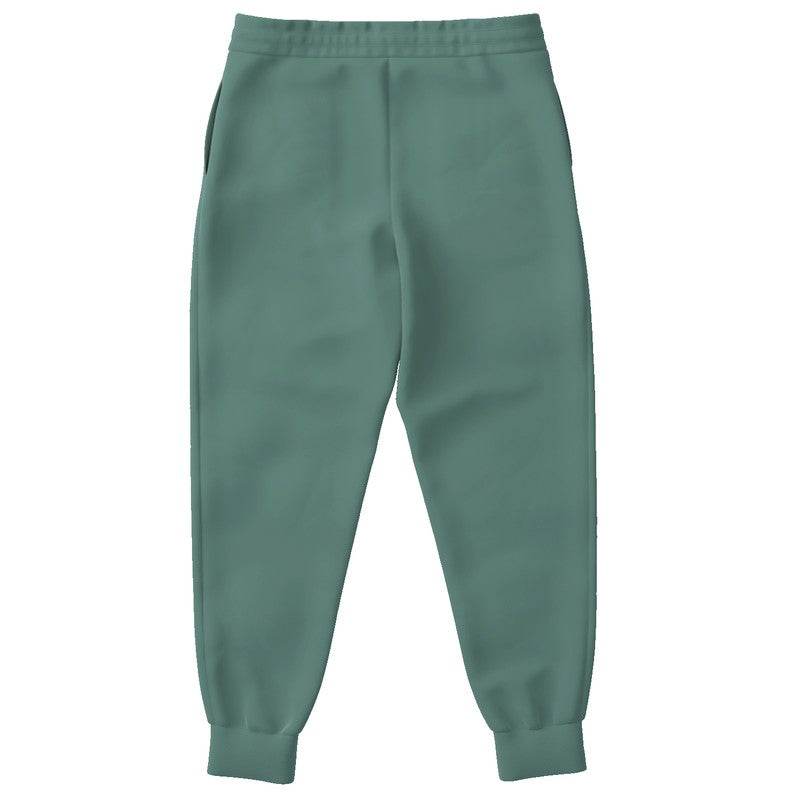 Medium Fully-Muted Blue-Green Joggers (BG-FM-ME) - Back