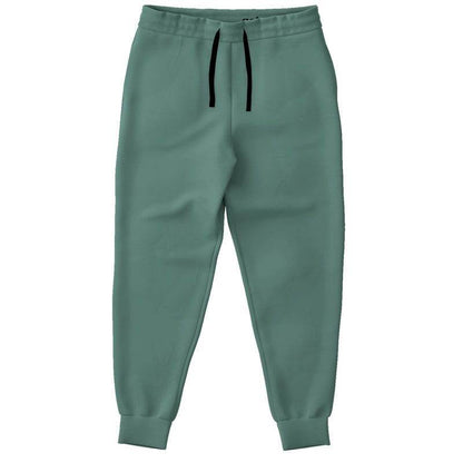 Medium Fully-Muted Blue-Green Joggers (BG-FM-ME) - Front