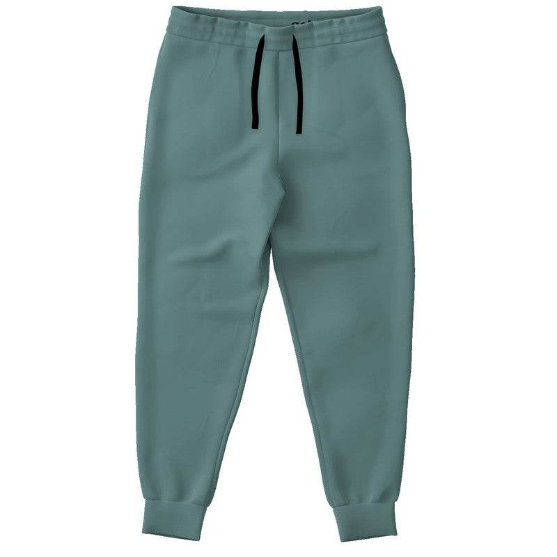 Medium Fully-Muted Blue-Green Joggers (CBG2-FM-ME) - Front