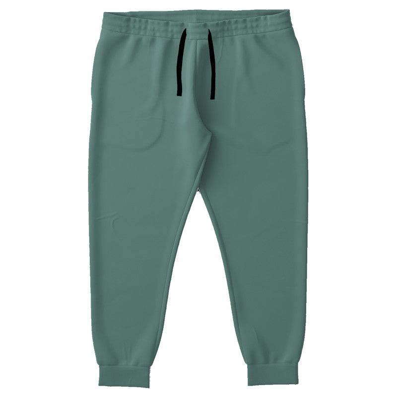 Medium Fully-Muted Blue-Green Joggers PLUS (BG-FM-ME) - Front PLUS