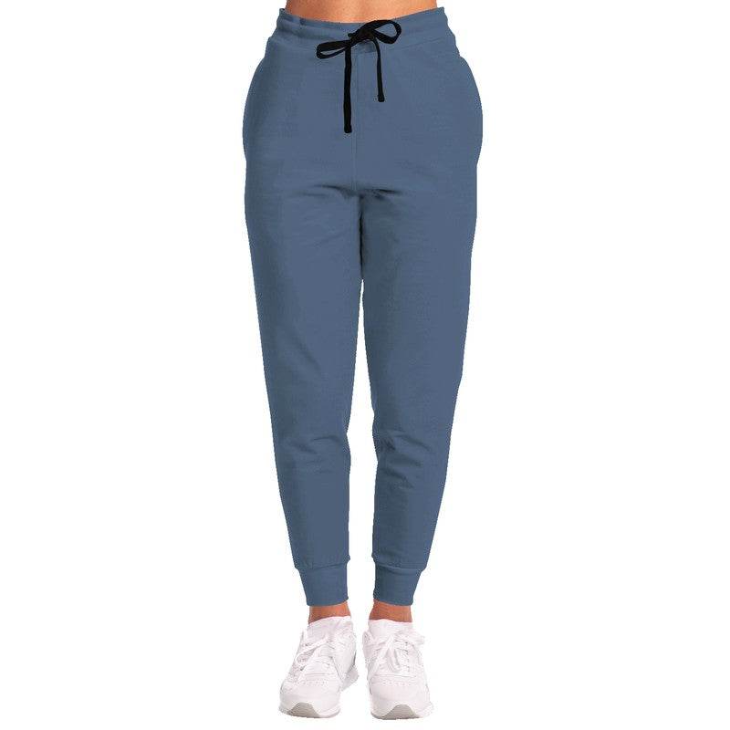Medium Fully-Muted Blue Joggers (IB2-FM-ME) - Woman Front