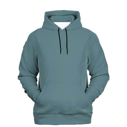Medium Fully-Muted Cyan Hoodie (C-FM-ME) - Ghost Front