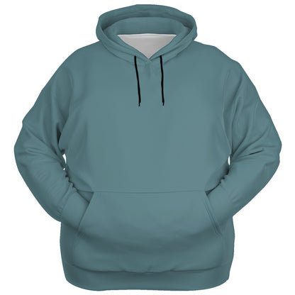 Medium Fully-Muted Cyan Hoodie PLUS (C-FM-ME) - Ghost Front PLUS
